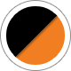 schwarz/orange