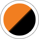 orange/schwarz