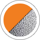 orange/silber
